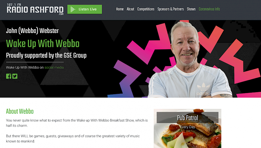 Radio Ashford Show Page