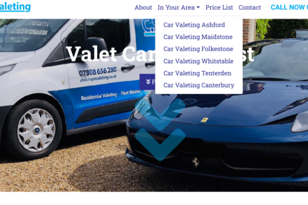 Local SEO for Car Valeting Business